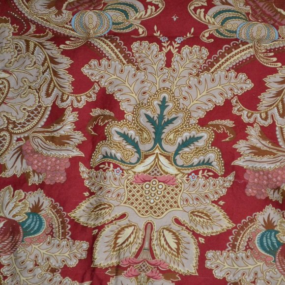 Ralph Lauren Bedding Ralph Lauren Jardiniere Red Gold Green Blue